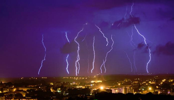 lightning strike